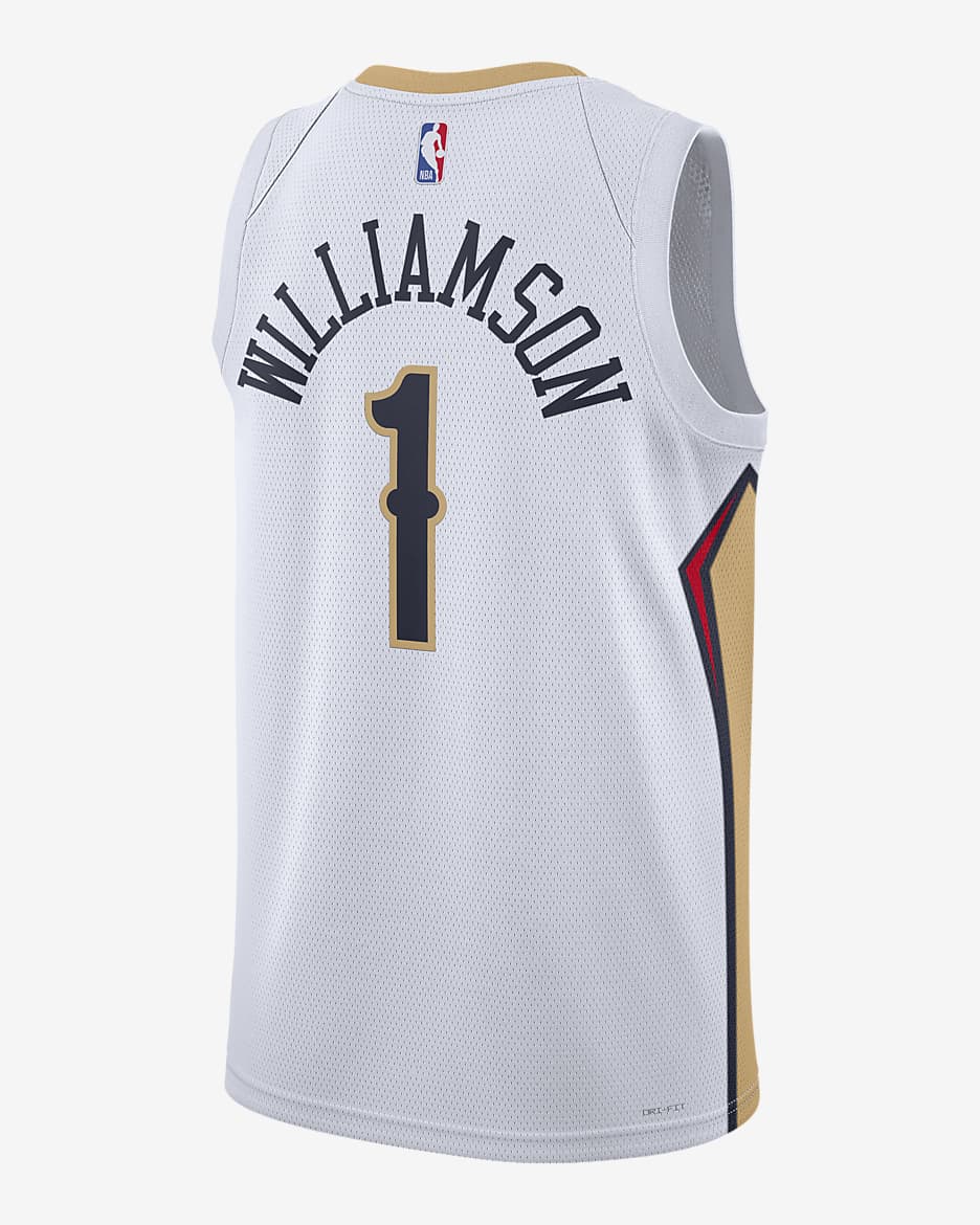 Nike New Orleans Pelicans Zion Williamson Dri FIT Swingman Jersey